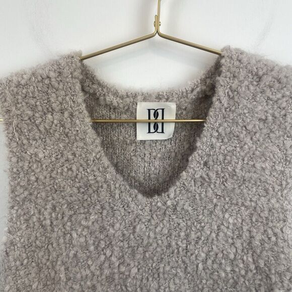 By Malene Birger Kelsey Vest Cream Boucle Q71993003 Made in Italy Size M - Picture 6 of 9